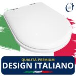 Copriwater Marina Orizontal Gala legno rivestito in resina poliestere bianco - immagine 6