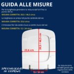 Copriwater Sidney Roca legno rivestito in resina poliestere bianco - immagine 3