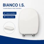 Copriwater Tesi Ideal Standard legno verniciato Bianco I.S. economico - immagine 6
