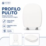 Copriwater Tesi Ideal Standard legno verniciato Bianco EUR economico - immagine 7