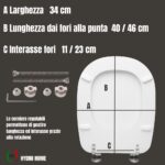 Copriwater Tesi Ideal Standard legno rivestito in resina poliestere bianco - immagine 2