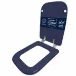 Copriwater Conca Ideal Standard legno rivestito resina poliestere come originale - immagine 9