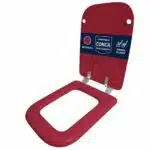 Copriwater Conca Ideal Standard legno rivestito resina poliestere come originale - immagine 10