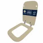 Copriwater Conca Ideal Standard legno rivestito resina poliestere come originale - immagine 13