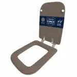 Copriwater Conca Ideal Standard legno rivestito resina poliestere come originale - immagine 14