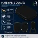 Copriwater Conca Ideal Standard legno rivestito resina poliestere come originale - immagine 29