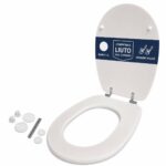 Copriwater Liuto Ideal Standard legno verniciato Bianco I.S. economico