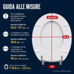Copriwater Lei Globo legno rivestito in resina poliestere bianco - immagine 2