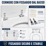 Copriwater Lei Globo legno rivestito in resina poliestere bianco - immagine 6