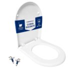 Copriwater Clodia Dolomite termoindurente bianco