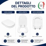 Copriwater Gemma 2 Dolomite legno verniciato Bianco economico - immagine 6