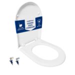 Copriwater Esedra Ideal Standard termoindurente bianco Soft Close