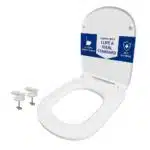 Copriwater I.Life A Ideal Standard termoindurente bianco Sgancio Rapido - immagine 2