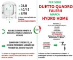 Copriwater Duetto Quadro Falerii termoindurente avvolgente bianco - immagine 2