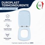 Copriwater Aero Ideal Standard Originale Termoindurente Azzurro Sussurrato - immagine 3