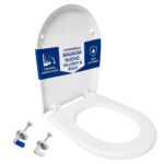 Copriwater Magnum Nuovo Villeroy & Boch termoindurente bianco Soft Close