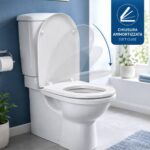 Copriwater Magnum Nuovo Villeroy & Boch termoindurente bianco Soft Close - immagine 7