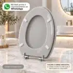 Copriwater personalizzato su misura legno rivestito in resina poliestere - immagine 6
