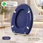 Copriwater personalizzato su misura legno rivestito in resina poliestere - immagine 9