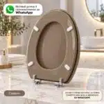 Copriwater personalizzato su misura legno rivestito in resina poliestere - immagine 10