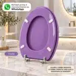 Copriwater personalizzato su misura legno rivestito in resina poliestere - immagine 12