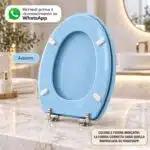 Copriwater personalizzato su misura legno rivestito in resina poliestere - immagine 14