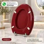 Copriwater personalizzato su misura legno rivestito in resina poliestere - immagine 15