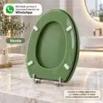Copriwater personalizzato su misura legno rivestito in resina poliestere - immagine 17