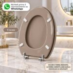 Copriwater personalizzato su misura legno rivestito in resina poliestere - immagine 20