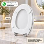 Copriwater personalizzato su misura legno rivestito in resina poliestere - immagine 22