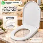 Copriwater personalizzato su misura termoindurente - immagine 3